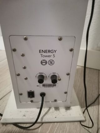 Torre sonido ENERGY blanca