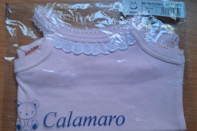 2 Bodies Calamaro bebé niña talla 1m 