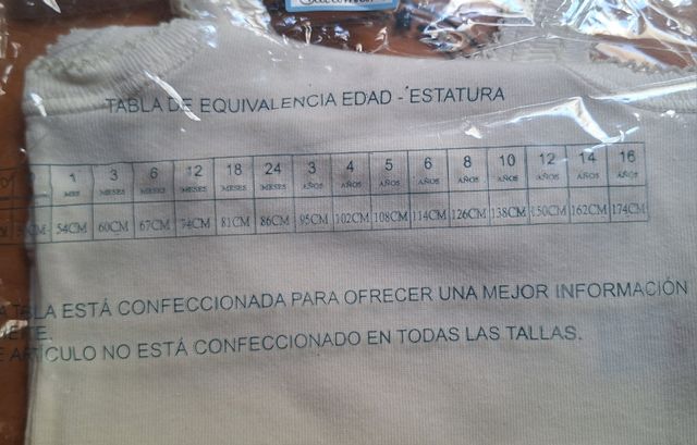 2 Bodies Calamaro bebé niña talla 1m 