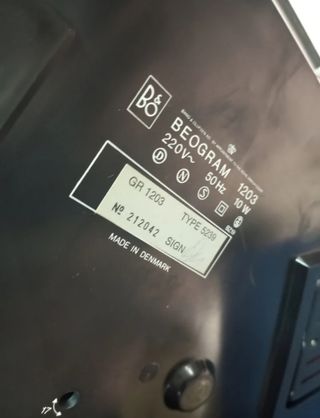 Tocadiscos Bang & Olufsen Beogram 1203 vintage