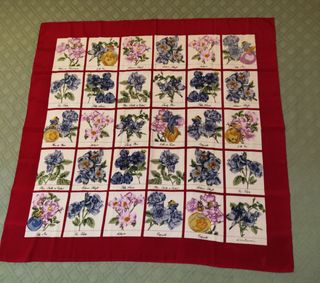 Pañuelos de cuello nuevos tonos rojo/granate