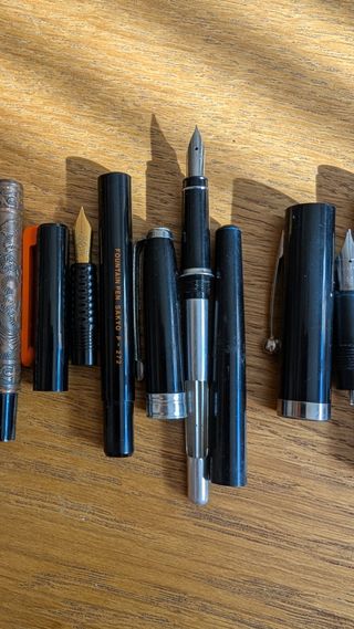 7 penne stilografiche vintage