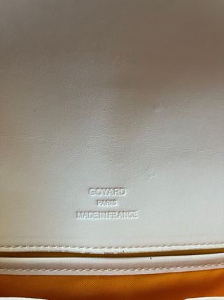 Borsello Goyard bianco