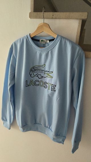 Sudadera Lacoste azul talla S , XL , xxl