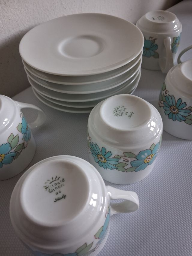 Tazzine da caffe Richard Ginori vintage