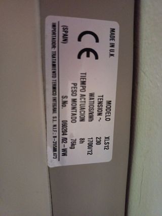 Radiador acumulador eléctrico blanco