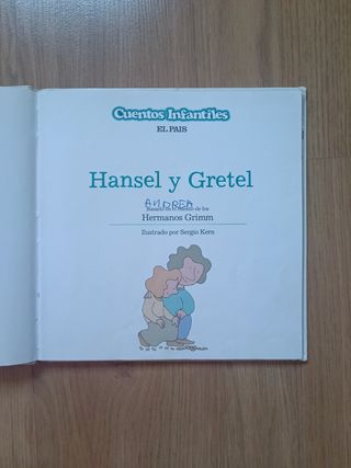 CUENTOS INFANTILES NUM 21 HANSEL Y GRETEL