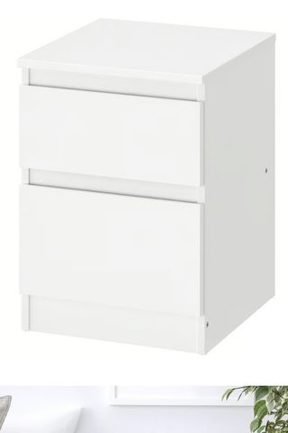 KULLEN - Cómoda 2 cajones 35x49cm