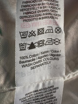 Camisa blanca Primark niño 12-13 años