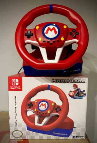 Volante y pedales Nintendo Switch Mario Kart