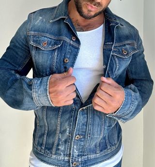 Chaqueta vaquera Diesel XL impresionante