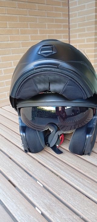 Casco moto modular talla XS