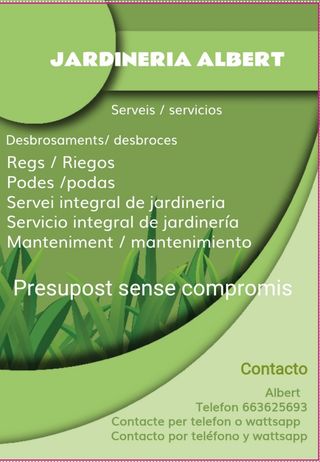 Jardiner profesional/ jardinero profesional