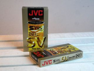 Cintas VHS JVC S-VHS 180