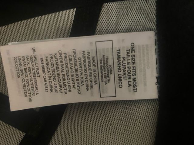 Gorra Adidas Negra - H34574