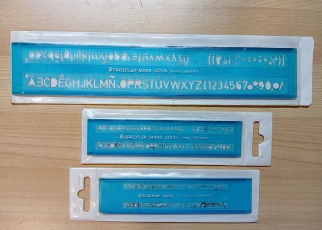 Plantillas Staedtler dibujo técnico