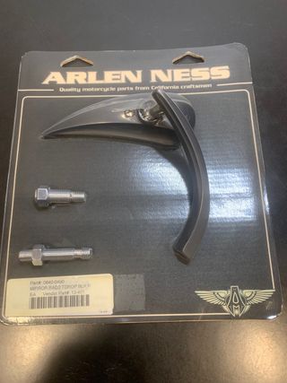 Espejo Retrovisor derecho Arlen Ness negro