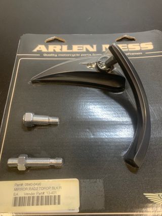 Espejo Retrovisor derecho Arlen Ness negro