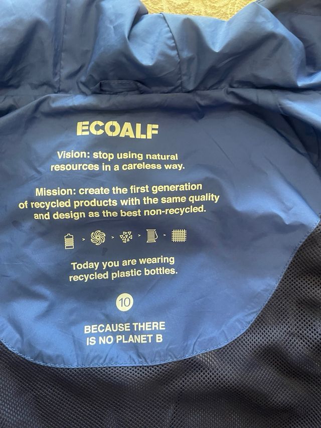 Chaqueta cortavientos Ecoalf niño 10 años
