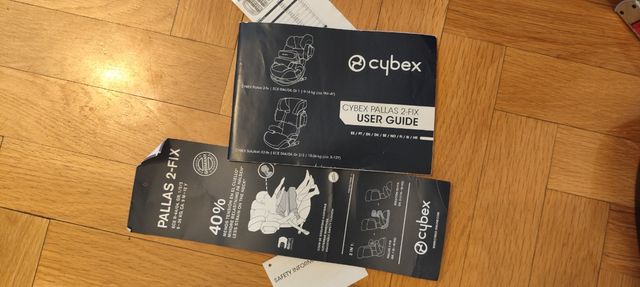 Cybex Pallas 2-Fix: Silla coche grupo 1/2/3