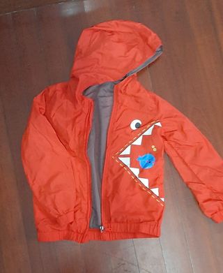 Chubasquero Tuc Tuc niño rojo