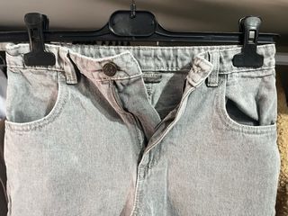 Jeans baggy grigio chiaro ragazza 13 anni