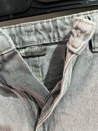 Jeans baggy grigio chiaro ragazza 13 anni