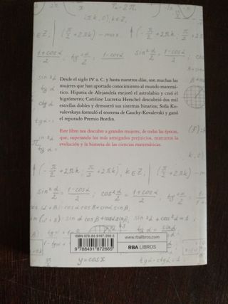 Mujeres matemáticas (Spanish Edition)