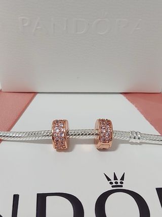 2 Charms Pandora Rosa