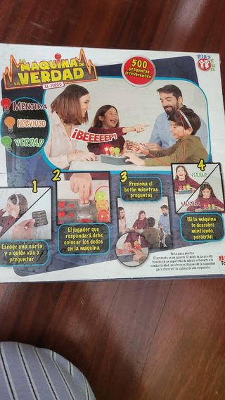 Juego "La máquina de la verdad"