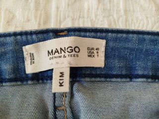 Vaqueros Mango pitillo talla 40