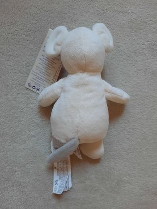 Ratón Zara Home Kids - Peluche Blanco