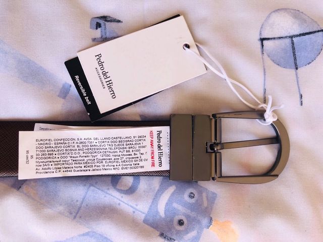 Cinturón Pedro del Hierro reversible - 95cm