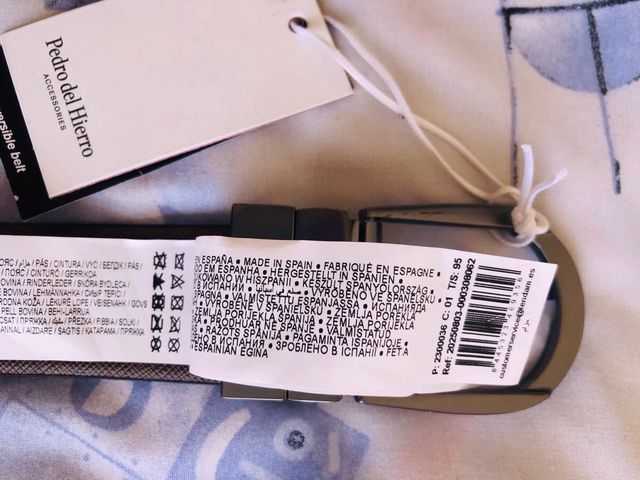 Cinturón Pedro del Hierro reversible - 95cm