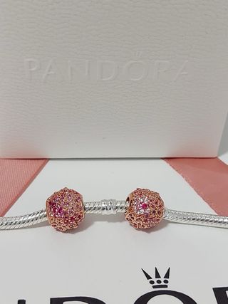 2 Charms Pandora Rosa