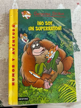 LIBRO GERONIMO STILTON” NO SOY UN SUPERRATON!