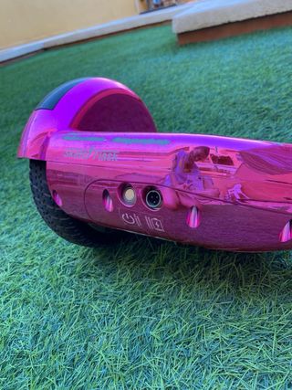 Hoverboard rosa brillante