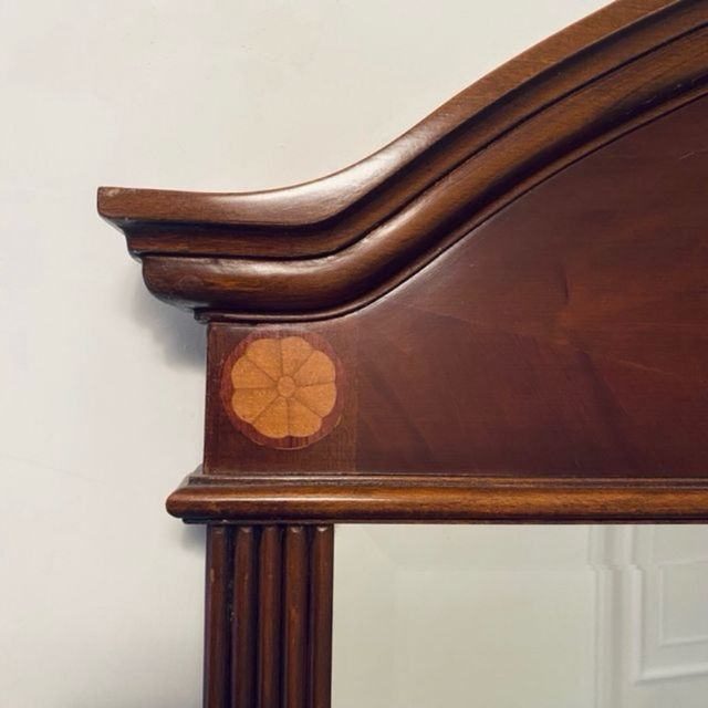 Recibidor espejo madera marrón