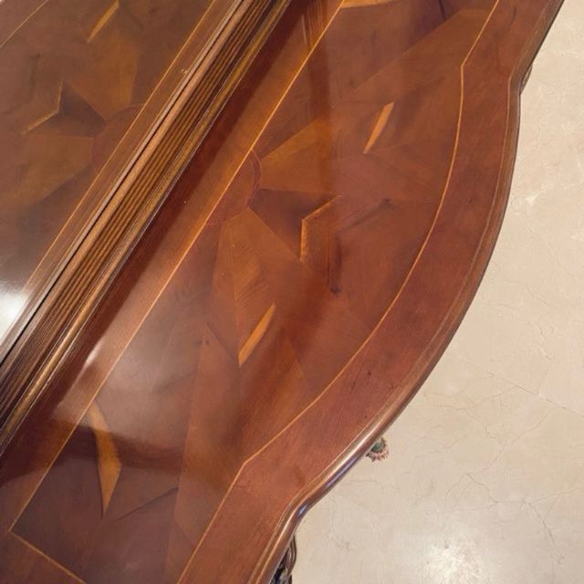 Recibidor espejo madera marrón