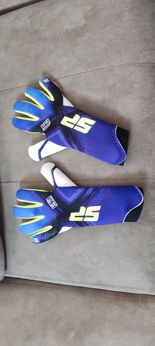 Guantes portero SP | Azul, amarillo, blanco