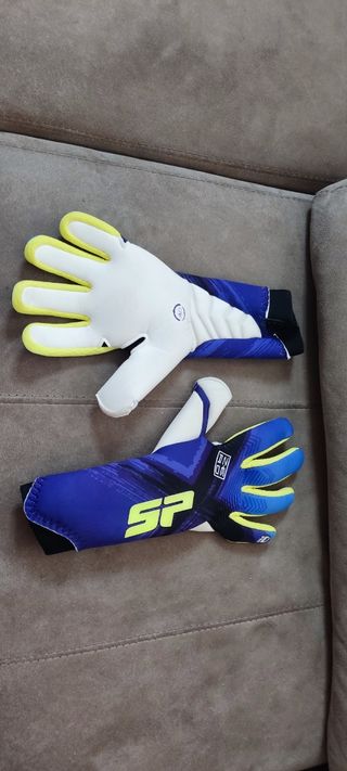 Guantes portero SP | Azul, amarillo, blanco
