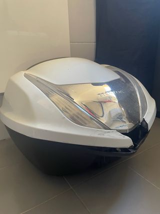 Baúl Honda SH125 blanco