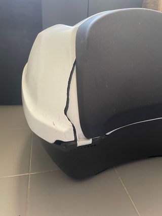 Baúl Honda SH125 blanco