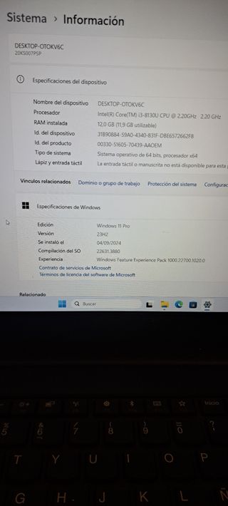 Portátil Lenovo ThinkPad E580 - 20KS007PSP.