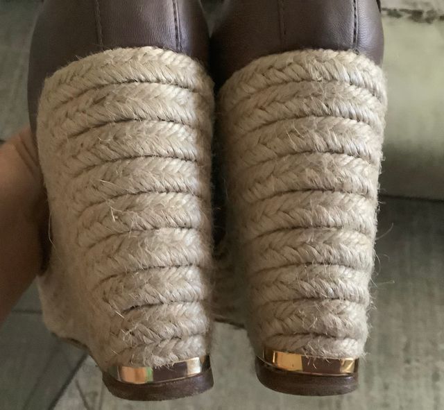 Cuñas Loewe marrón, talla 38