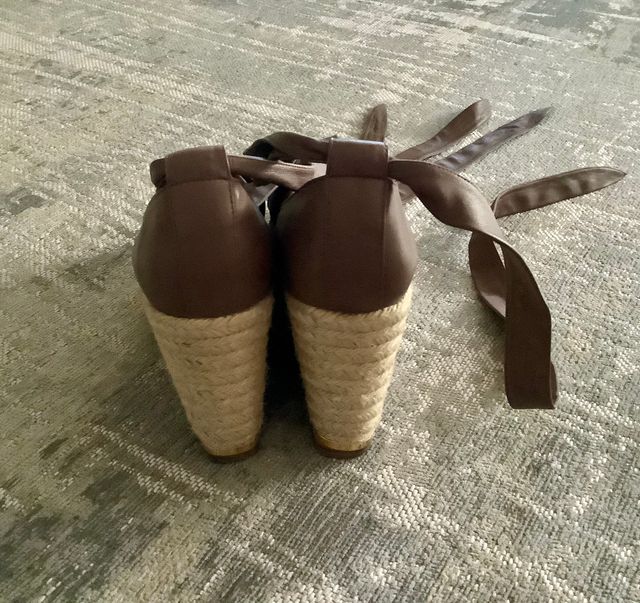 Cuñas Loewe marrón, talla 38