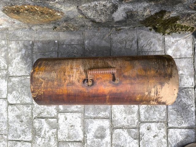 Antica copertura per macchina da cucire Singer