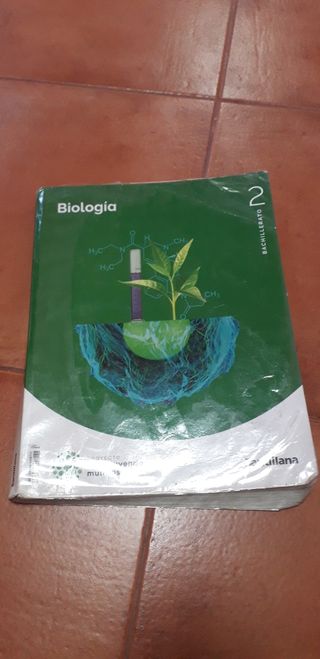 Libro biología 2°bachillerato 