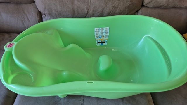 Bañera bebé verde