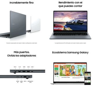 Galaxy Book4 - Portátil 16GB RAM 512SSD
